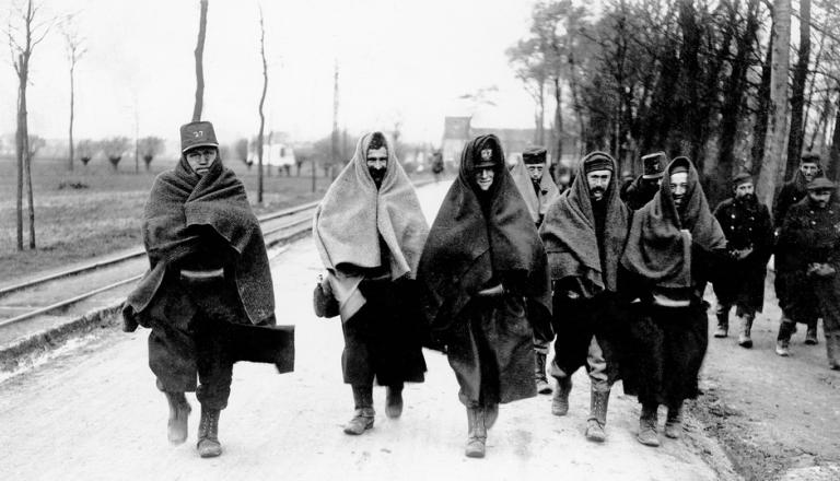 Militaires à l’Yser