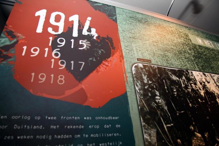 De Groote Oorlog mobiel tentoongesteld